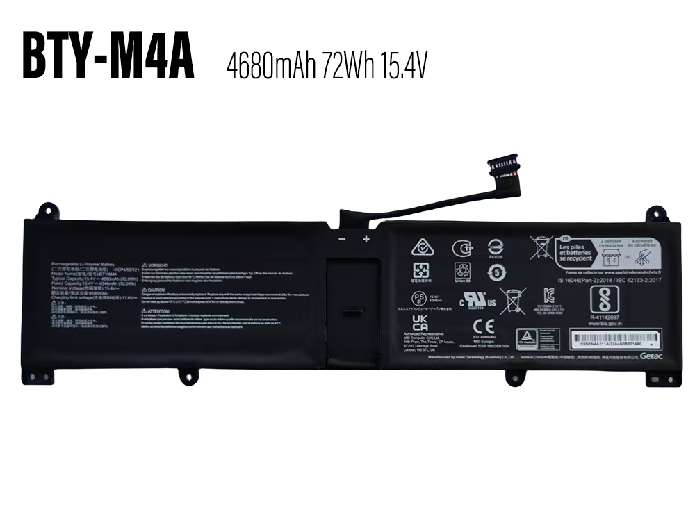 BTY-M4A Laptop Akku