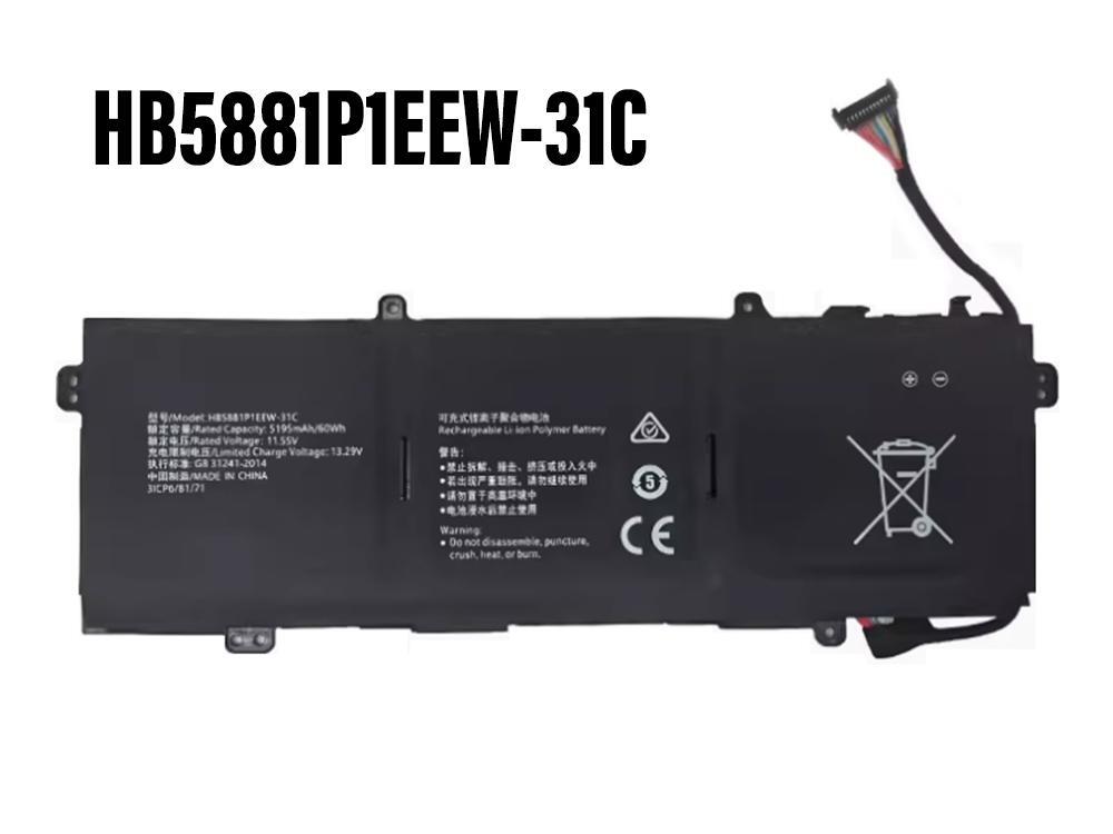 HB5881P1EEW-31C Laptop Akku