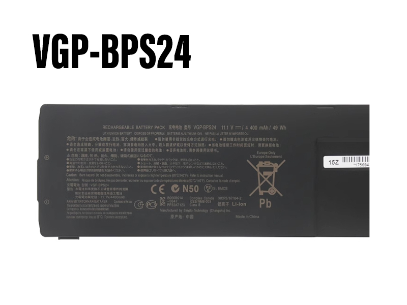 VGP-BPS24 Laptop Akku